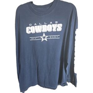 Dallas Cowboys XL NFL Navy Men's Long Sleeve T-shirt